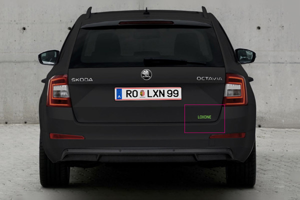 Autoaufkleber Logo S Grün
