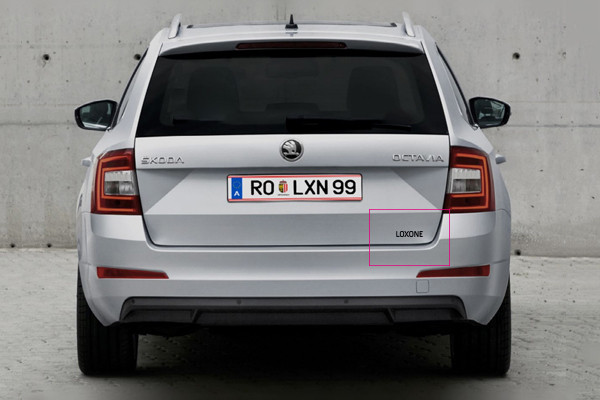Autoaufkleber Logo S Schwarz