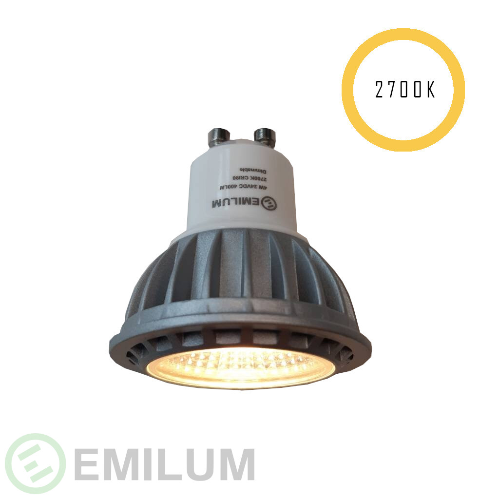 LED-Retrofit-Spot, 24V, 4W, 2700K, GU10